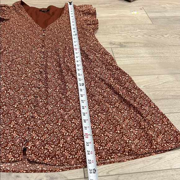 Madewell Women's Pintuck Mini Dress in Florentine Floral size Small - Picture 9 of 12